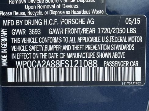 Used 2015 Porsche Boxster image 40