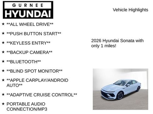 New 2026 Hyundai Sonata SEL image 7