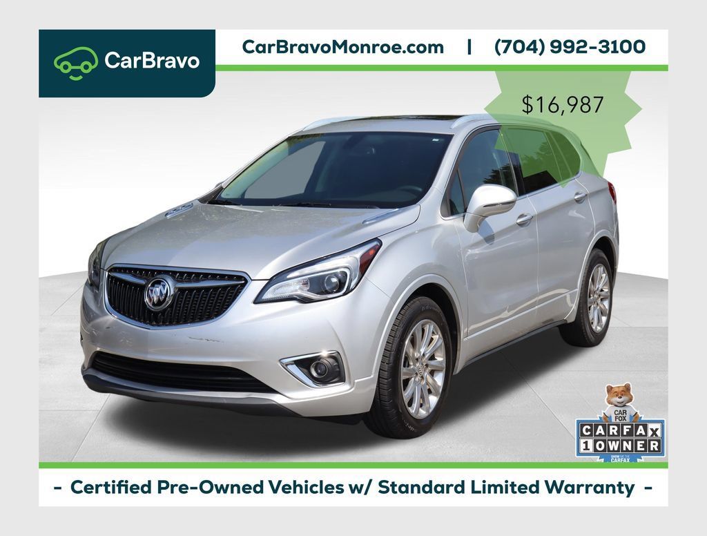 Certified 2019 Buick Envision Essence FWD 360° Tour
