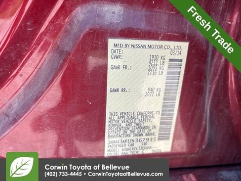 Used 2014 Nissan Altima 2.5 S FWD image 11
