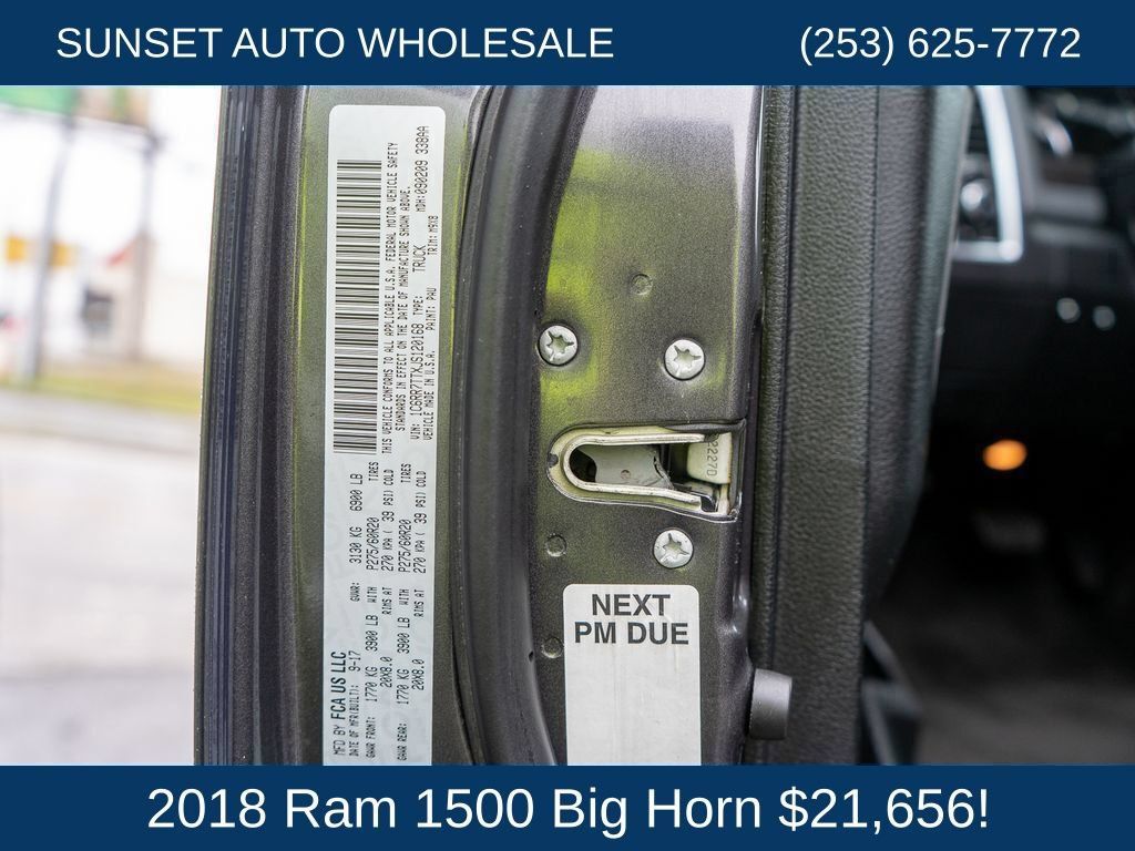 Used 2018 RAM 1500 Big Horn AWD/4WD image 32
