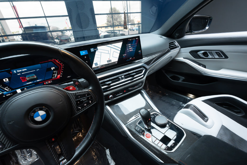 Used 2023 BMW M3 Competition w/ M Carbon Exterior Package RWD image 39