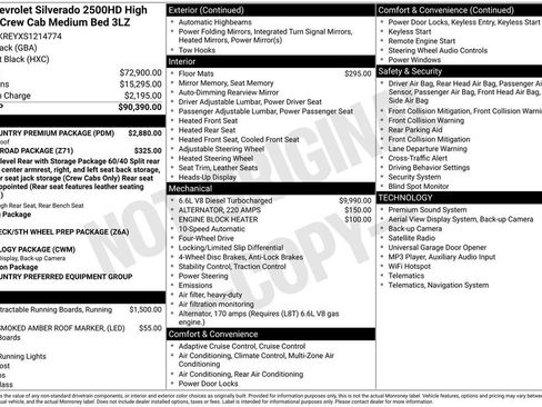 Used 2025 Chevrolet Silverado 2500 High Country AWD/4WD image 46