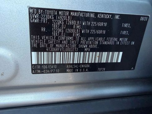 Used 2020 Toyota RAV4 Limited w/ Limited Grade Weather Package image 36