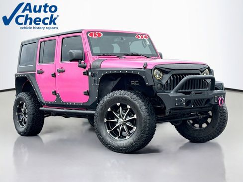 Used 2015 Jeep Wrangler Unlimited Sport w/ Quick Order Package 24S AWD/4WD image 1