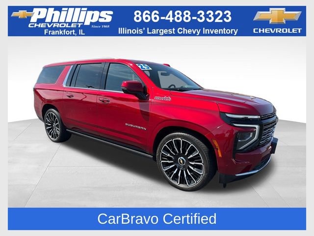 Certified 2025 Chevrolet Suburban High Country AWD/4WD 360° Tour
