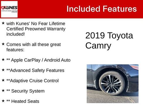 Used 2019 Toyota Camry XSE image 4