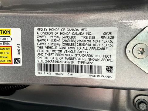 New 2026 Honda CR-V EX-L image 30