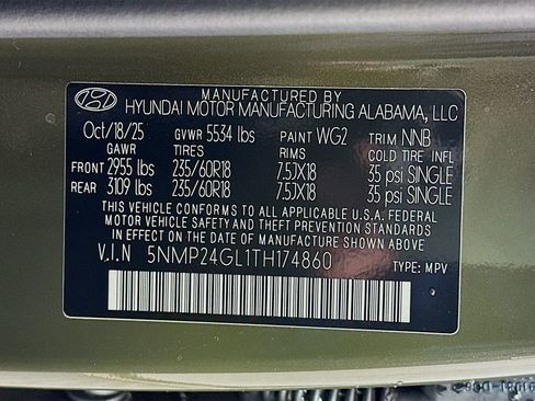 New 2026 Hyundai Santa Fe SEL image 23