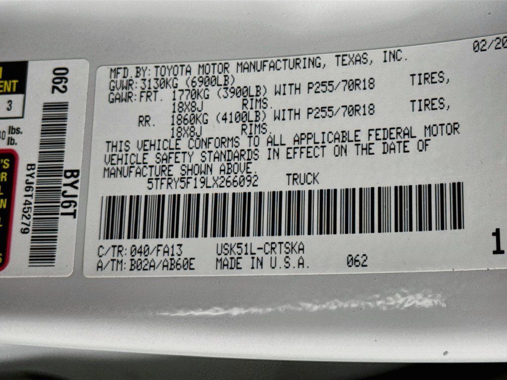 Used 2020 Toyota Tundra SR RWD image 30