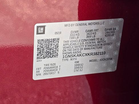 Certified 2019 Chevrolet Tahoe LS AWD/4WD image 32