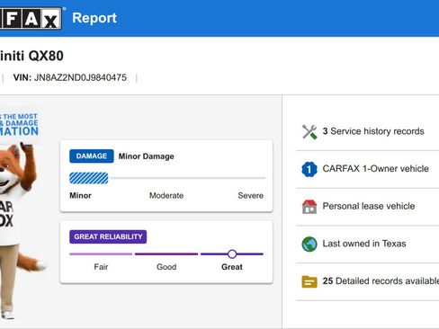 Used 2018 INFINITI QX80 2WD w/ Driver Assistance Package image 18