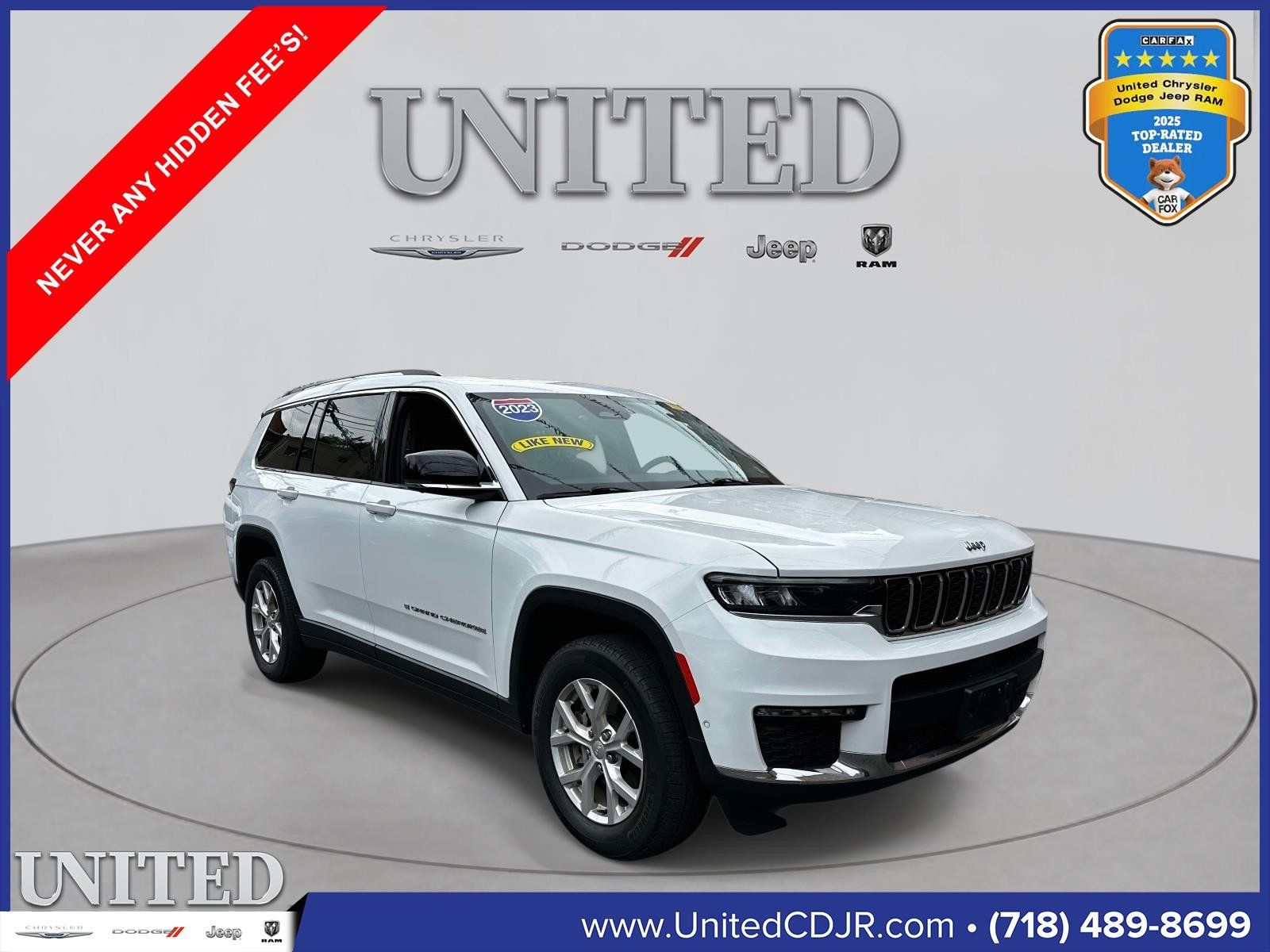 Used 2023 Jeep Grand Cherokee L Limited w/ Luxury Tech Group II AWD/4WD image 1