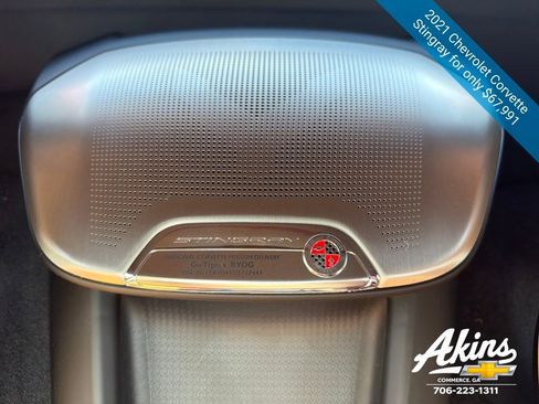 Certified 2021 Chevrolet Corvette Stingray Preferred Conv w/ Z51 Performance Package image 24