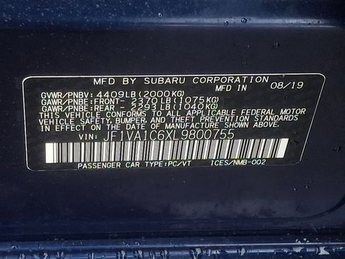 Used 2020 Subaru WRX Premium image 27