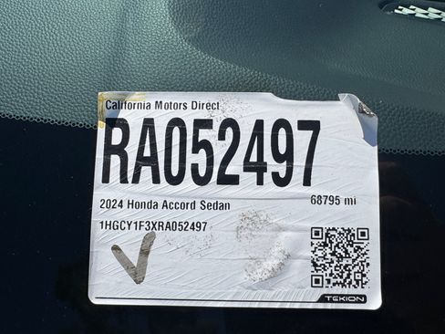 Used 2024 Honda Accord EX image 19