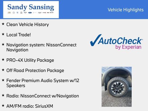 Used 2021 Nissan Titan PRO-4X w/ Pro-4x Utility Package AWD/4WD image 8