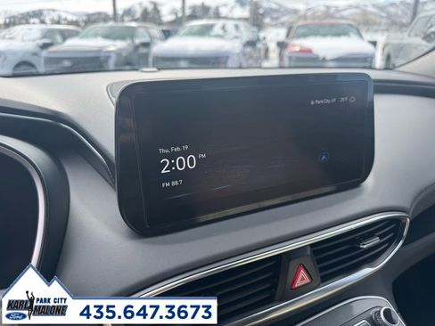 Used 2023 Hyundai Santa Fe Blue w/ Cargo Package image 13