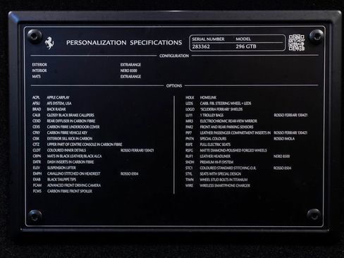 Certified 2022 Ferrari 296 GTB image 57