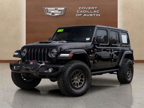 Used 2021 Jeep Wrangler Unlimited Rubicon w/ Xtreme Recon 35" Tire Package image 1