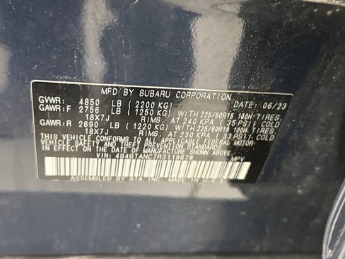 Used 2024 Subaru Outback Limited AWD/4WD image 11