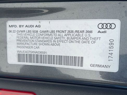 Used 2022 Audi A5 2.0T Prestige image 20