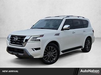Used 2023 Nissan Armada Platinum w/ Captain's Chairs Package video 1