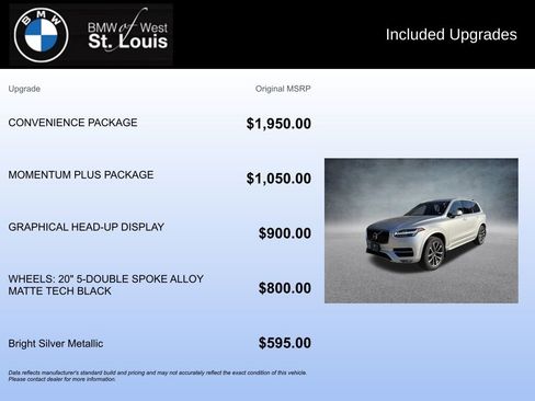 Used 2018 Volvo XC90 T6 Momentum w/ Convenience Package image 19