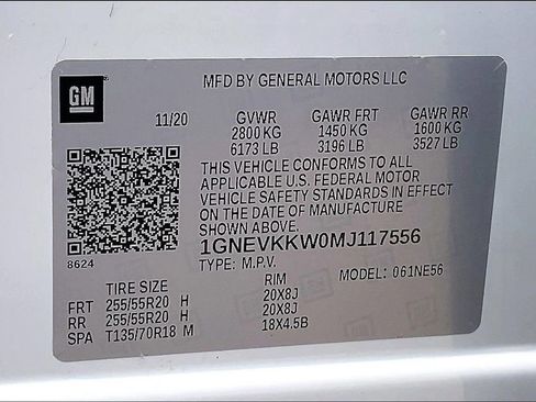 Used 2021 Chevrolet Traverse Premier w/ Redline Edition AWD/4WD image 35