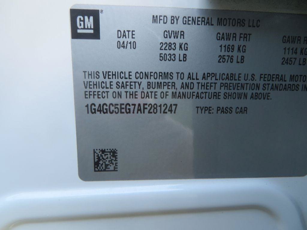 Used 2010 Buick LaCrosse CXL FWD image 21