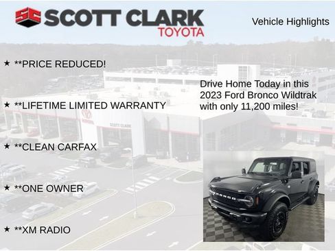 Used 2023 Ford Bronco Wildtrak AWD/4WD image 12