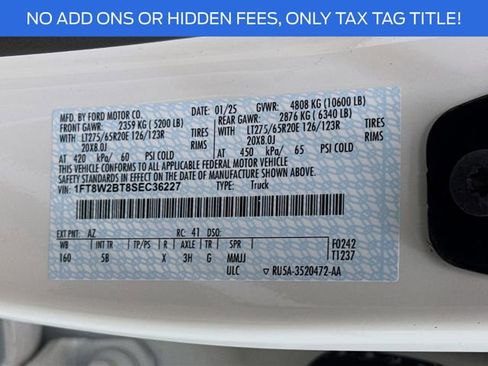 New 2025 Ford F250 Lariat w/ Lariat Ultimate Package image 34