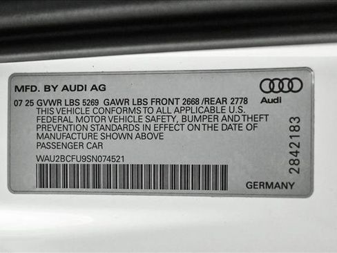 New 2025 Audi A5 2.0T Premium Plus image 24