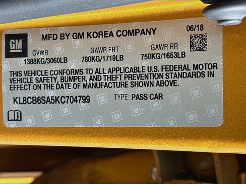Used 2019 Chevrolet Spark LS FWD image 12