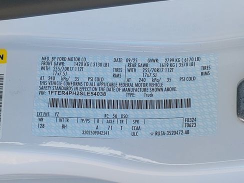 New 2025 Ford Ranger XL w/ Trailer Tow Package image 11