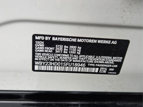 Certified 2025 BMW i4 eDrive40 w/ M Sport Package RWD image 20