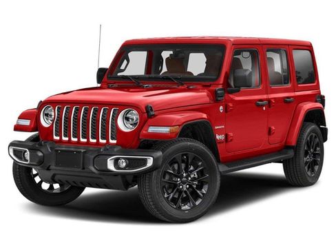 Used 2021 Jeep Wrangler Unlimited Sahara w/ Cold Weather Group AWD/4WD image 1