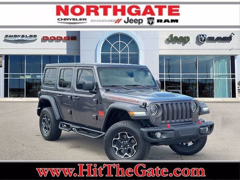 Used 2023 Jeep Wrangler Unlimited Rubicon w/ Steel Bumper Group AWD/4WD image 1