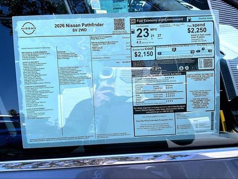 New 2026 Nissan Pathfinder SV FWD image 12