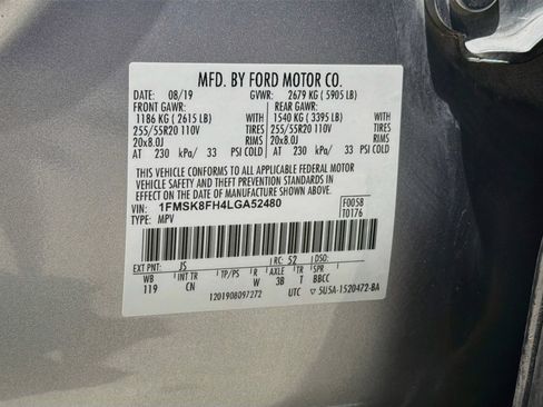 Used 2020 Ford Explorer Limited AWD/4WD image 36