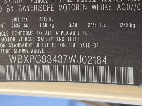 Used 2007 BMW X3 3.0si AWD/4WD image 9