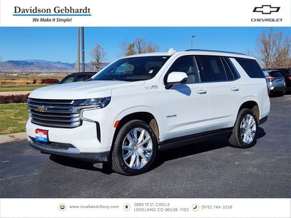 Used 2021 Chevrolet Tahoe High Country
