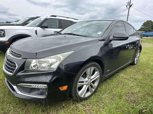 Used 2015 Chevrolet Cruze LTZ w/ Sun, Sound and Sport Package FWD image 16