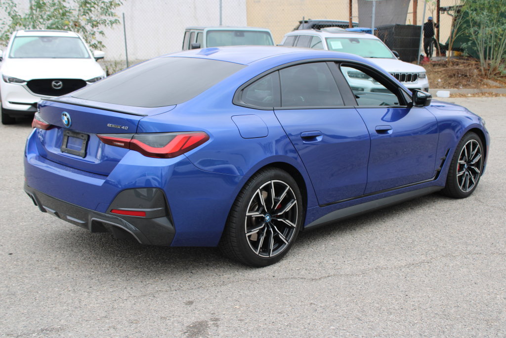 Used 2023 BMW i4 eDrive40 w/ M Sport Package RWD image 4