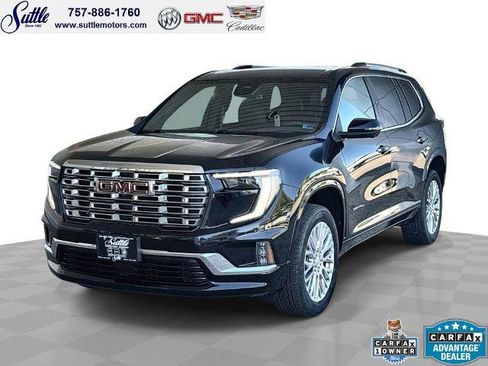 Certified 2024 GMC Acadia Denali w/ LPO, Floor Liner Package AWD/4WD image 1