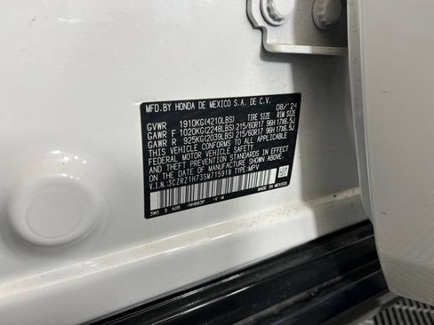 Certified 2025 Honda HR-V EX-L image 37