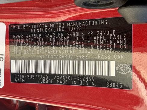 Used 2024 Toyota Camry LE FWD image 26