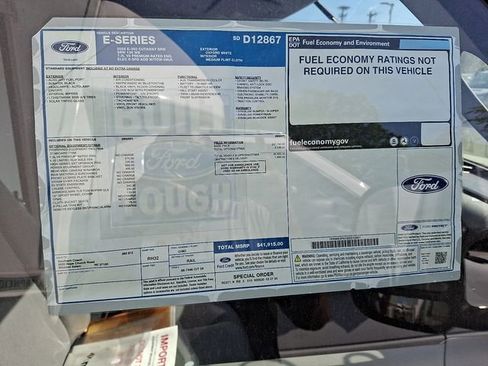 New 2025 Ford E-350 and Econoline 350 Super Duty w/ Power Equipment Group RWD image 5