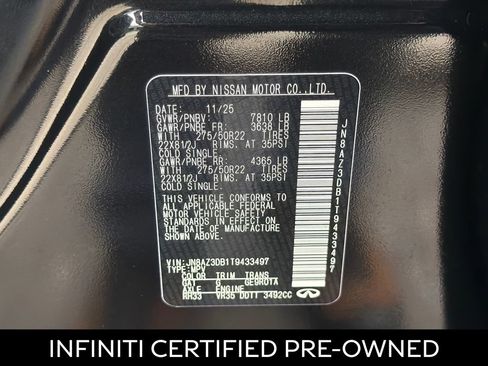 Certified 2026 INFINITI QX80 4WD image 29
