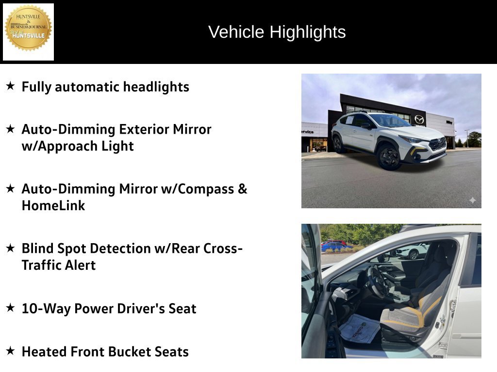 Used 2024 Subaru Crosstrek 2.5i Sport w/ Crosstrek Mirror Package AWD/4WD image 13